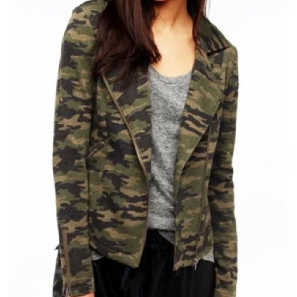 Camo Moto Jacket